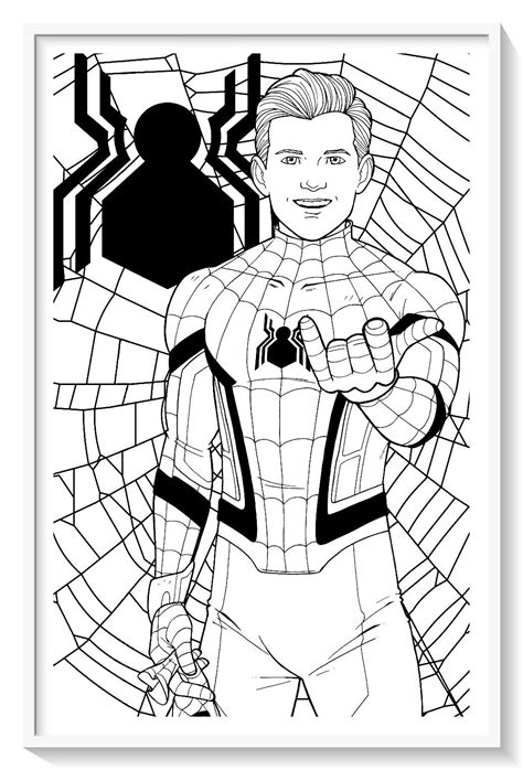 Dibujos De Spider Man Para Imprimir Dibujo De Spiderm