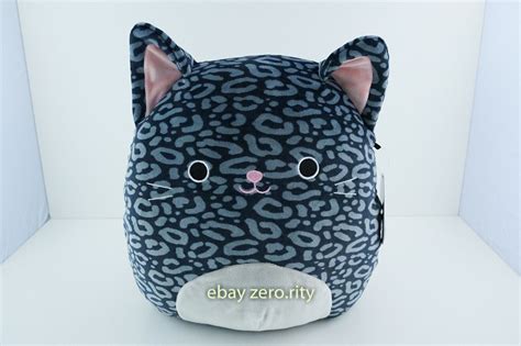 Read Nwt Xiomara The Black Panther Leopard Cat Squishmallow Plush