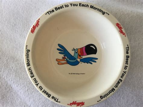 Amazon Kelloggs Toucan Sam Collectible Cereal Bowl Everything Else