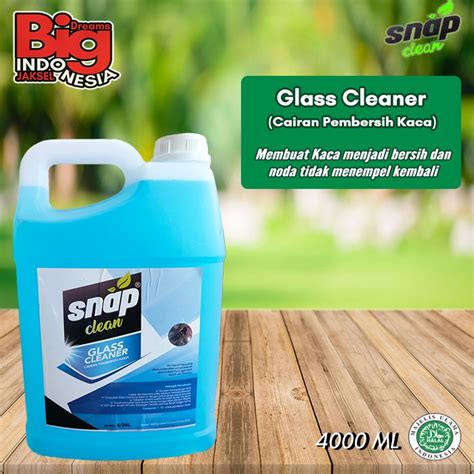 Jual Cairan Pembersih Kaca Pembersih Kaca Glass Cleaner SNAP