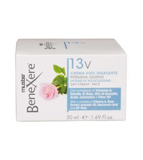 V Crema Idratante Viso Intensiva Giorno Con Filtri Uv Benexere Ml