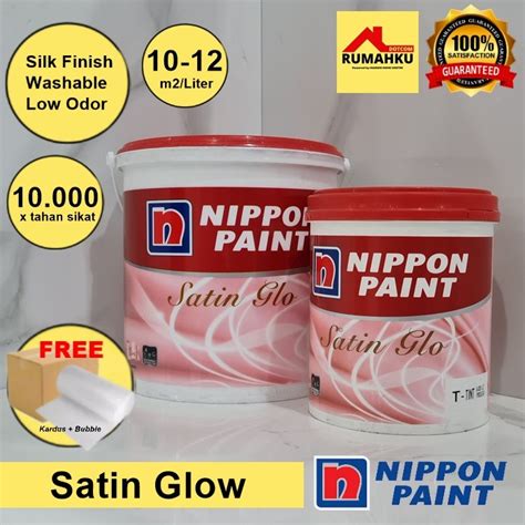 Jual Cat Tembok Cat Interior Satin Glo WARNA BEBAS 2L Nippon