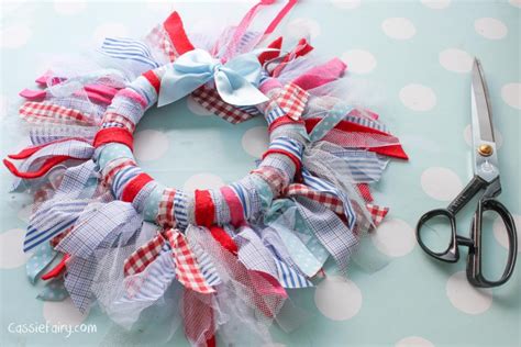 Diy Fabric Wreath And My Favourite Decorations