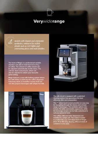 Saeco Magic M Automatic Italian Coffee Machine At Automatic