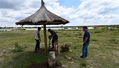 Se Realizaron Tareas De Mantenimiento En El Dique Los Manantiales