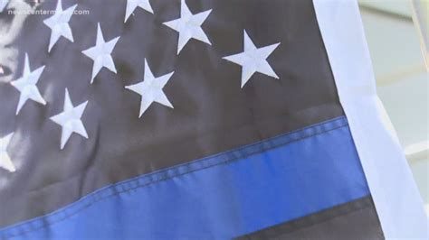 'Thin Blue Line' American Flag causes controversy in the town of York ...