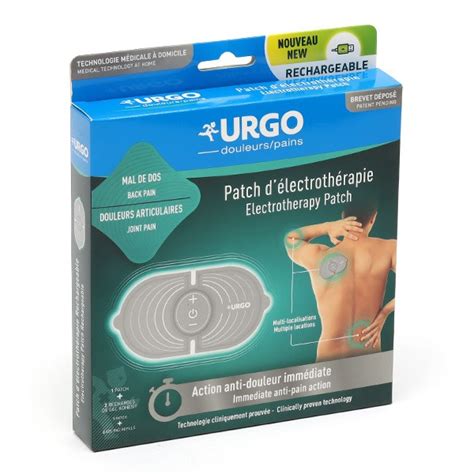 Urgo Patch D Lectroth Rapie Et Gel Adh Sif Mal De Dos Et Articulation