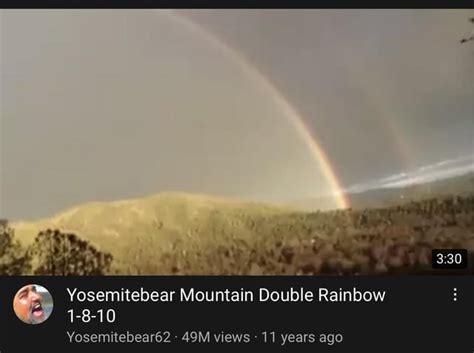 Double Rainbow Guy Early Youtube Nostalgia Rnostalgia