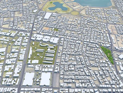 Dammam City Saudi Arabia 3D Model $199 - .3ds .3dm .dxf .fbx .obj .stl ...