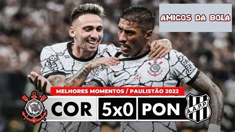 Corinthians X Ponte Preta Melhores M Youtube