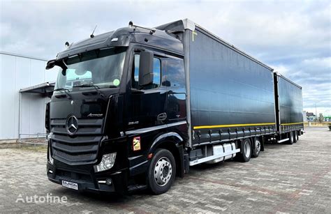 Mercedes Benz Actros 2545 Zestaw Przestrzenny Przejazdowy 2x770 120 M