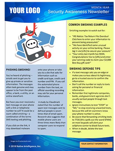 Cybersecurity Awareness Email Templates Prntbl