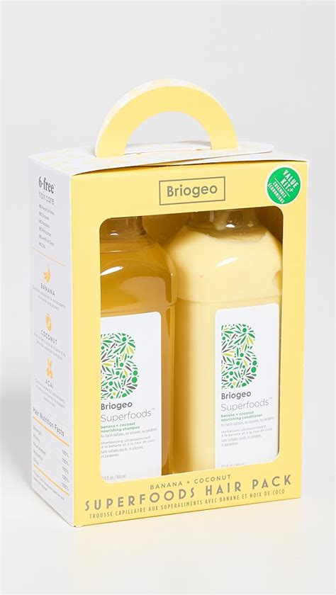 Briogeo Banana Coconut Nourishing Shampoo Conditioner Shopbop