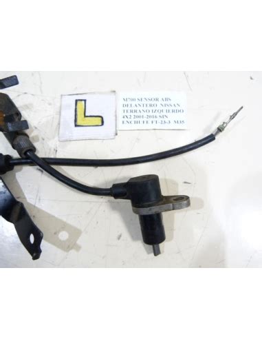 SENSOR ABS DELANTERO NISSAN TERRANO DERECHO 4X2 2001 2016 SIN ENCHUFE