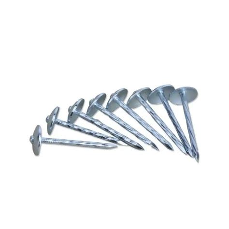 Corrugated Nails Galvanized Twisted Shank Umbrella Head Roofing Nails