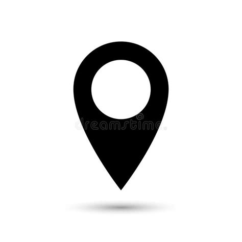 Pin Icon Location Map Pointer Vector Gps Navigation Mark Pinpoint