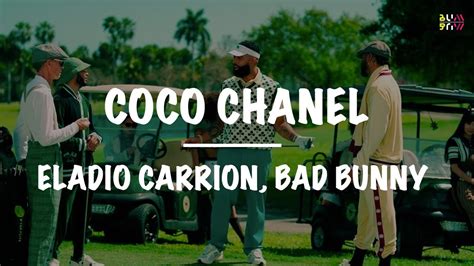 Eladio Carrión ft Bad Bunny Coco Chanel Letra Lyrics YouTube