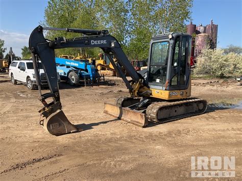 John Deere 50d Mini Excavator In Mount Pleasant Michigan United States Ironplanet Item 11741486