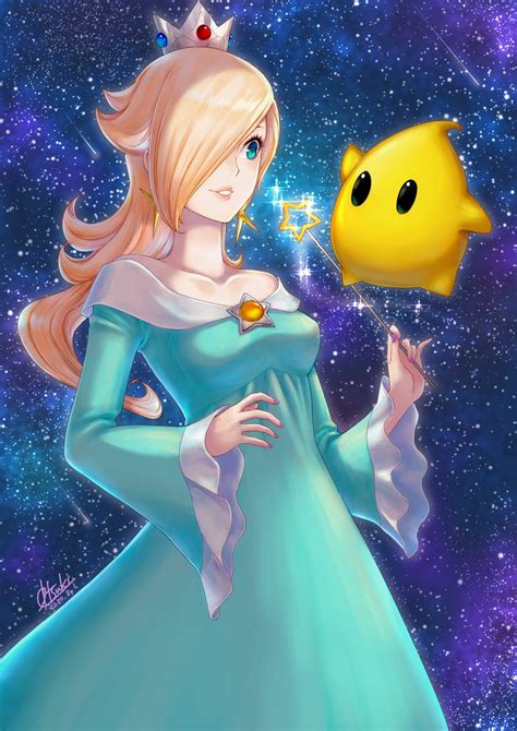 Rosalina And Luma Mario And 1 More Drawn By Tsuki Applebeniakari