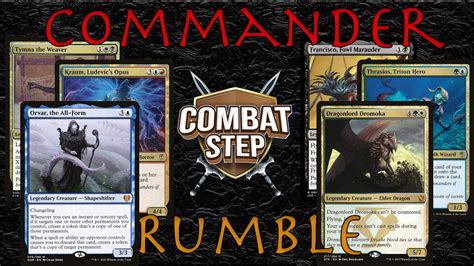 Commander Rumble Tymna Kraum V Thrasios Francisco V Dragonlord