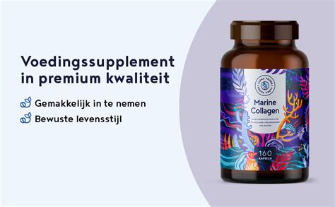 Marine Collageen Met Hyaluronzuur En Elastine Marine Collagen