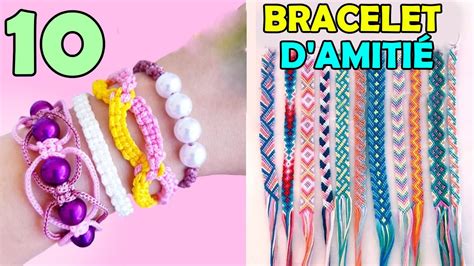 Bricolage 10 BRACELETS D AMITIÉ FACILES Artisanat féminin Comment