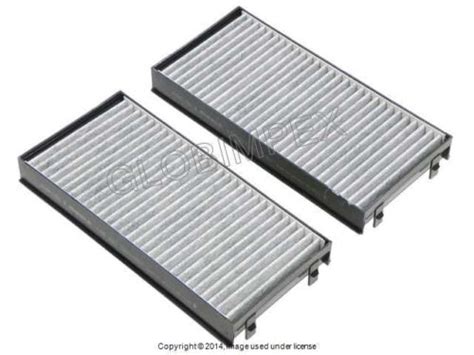 Bmw E70 E71 E72 X5 X6 Cabin Air Filter Set For Fresh Air Activated