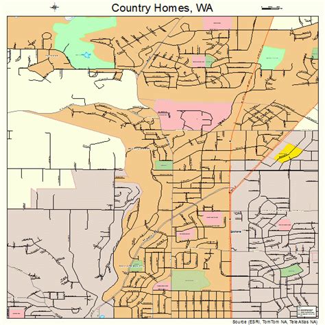 Country Homes Washington Street Map 5315150