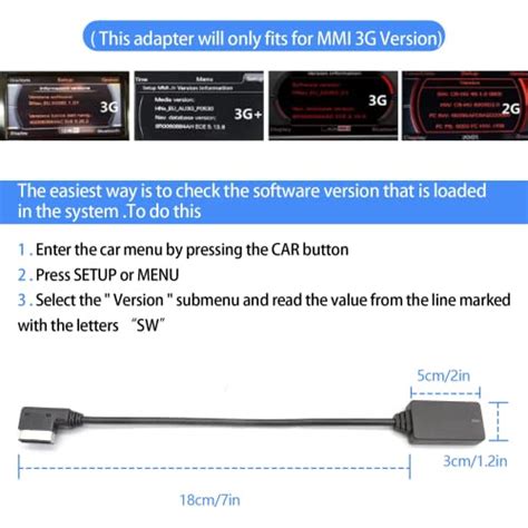 Zhiting Ami Mmi Mdi Bluetooth Adapter Audio Muziek Interface Kabel