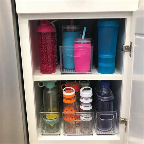 Smart Ideas For Water Bottles Storage And Organization