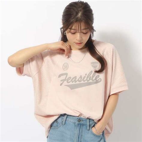 キューティーブロンドCutie Blonde 旬コーデに メッシュ切り替え ゆるTシャツの通販はau PAY マーケット Brand