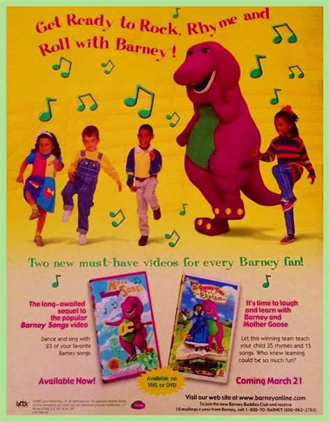 New Barney Videos Of 2000 Promo Ad by BestBarneyFan on DeviantArt