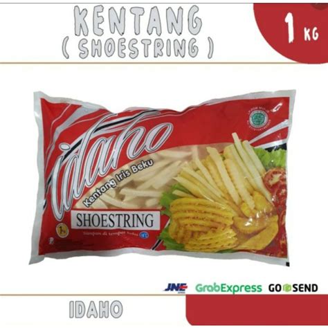 Jual Kentang Idaho Shoestring 1kg Shopee Indonesia