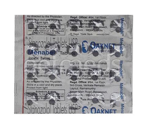 Menabol Tablet 20'S : Price, Uses, Side Effects | Netmeds