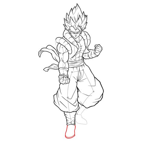 Dragon Ball Art Learn How To Draw Gogeta Super Saiyan Blue