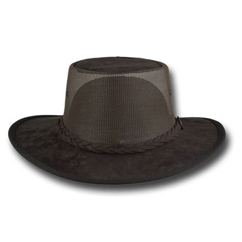 Barmah Hats 1038BC Kangaroo Cooler Leather Hat in Brown - Etsy