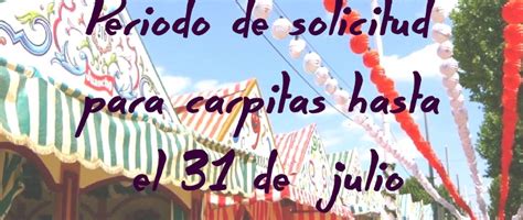 Solicitud De Carpas De Feria