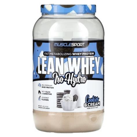 Musclesport Lean Whey Revolution Whey Protein Isolate With Hydrolyzed