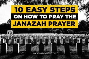 10 Steps on How to Pray Janazah Prayer according to the Sunnah