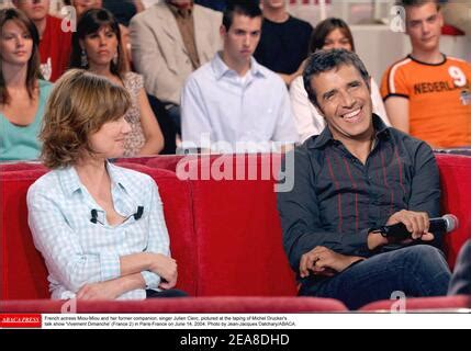 L Actrice Fran Aise Miou Miou Et Son Compagnon Jean Teule Ont T