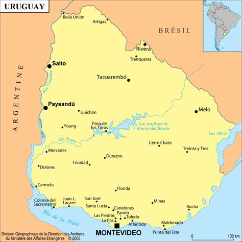 Uruguay En Sudamerica