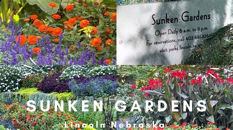 Sunken Gardens Lincoln Nebraska Youtube