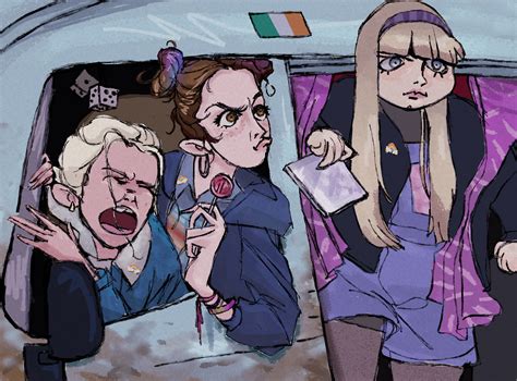 Artstation Derry Girls Illustration