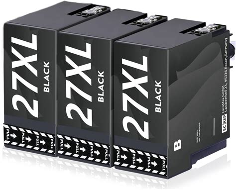 27XL Compatible Ink Cartridge For Epson 27 XL For Workforce WF 3620 WF