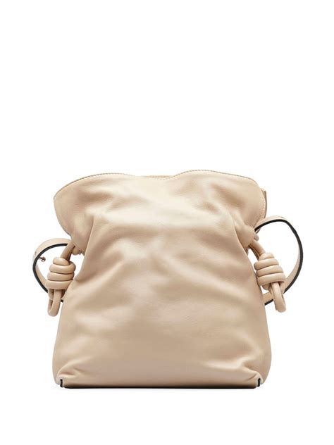 LOEWE Small Flamenco Knot Shoulder Bag Farfetch