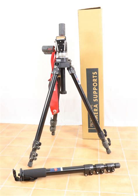 代購代標第一品牌－樂淘letao－manfrotto 055b Gc04 479 4b マンフロット イタリア製 伸縮式ツインアルミ三脚