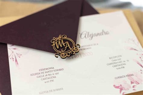 Invitacion Boda De Oro Para Editarimprimir Color Tinto Invitaciones