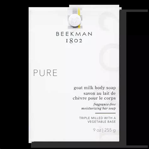 Beekman 1802 Pure Goat Milk Body Bar Soap Ingredients Explained