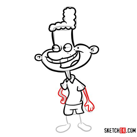 How to Draw Eugene, the Cheerful Character from Hey Arnold!