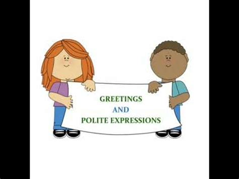 Fundamentals Of English 3 Greetings And Polite Expressions YouTube